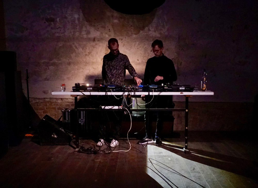 DJs Lukas Grundmann and Jacob Eriksen 2018